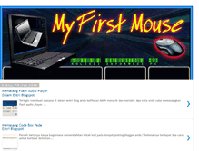 Tablet Screenshot of myfirstmouse.blogspot.com