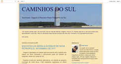 Desktop Screenshot of oscaminhosdosul.blogspot.com
