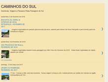 Tablet Screenshot of oscaminhosdosul.blogspot.com