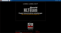 Desktop Screenshot of lumba-lumba-duit.blogspot.com