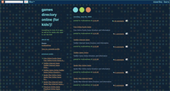 Desktop Screenshot of gamesdirectoryonline7.blogspot.com