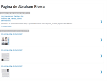 Tablet Screenshot of abrahamrivera.blogspot.com