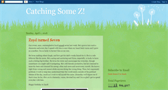 Desktop Screenshot of catchingsomez.blogspot.com