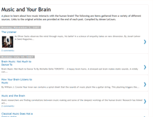 Tablet Screenshot of musicandyourbrain.blogspot.com