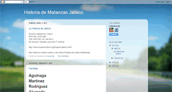 Desktop Screenshot of matanzas-jal.blogspot.com