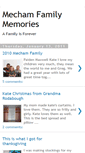 Mobile Screenshot of mechamfamilymemories.blogspot.com