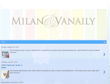 Tablet Screenshot of milanandvanaily.blogspot.com