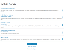 Tablet Screenshot of faithinflorida.blogspot.com