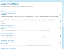 Tablet Screenshot of carbonfeednews.blogspot.com