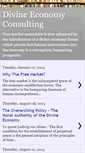 Mobile Screenshot of divineeconomyconsulting.blogspot.com