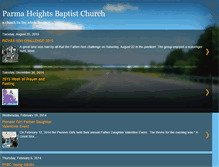 Tablet Screenshot of phbaptist.blogspot.com