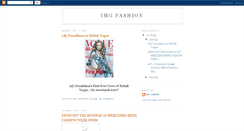 Desktop Screenshot of imgfashionnews.blogspot.com