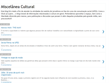 Tablet Screenshot of miscelaneacultural.blogspot.com