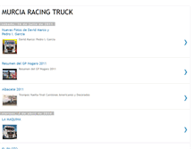 Tablet Screenshot of murciaracingtruck.blogspot.com