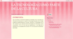 Desktop Screenshot of mca15tecnologiaycultura.blogspot.com