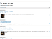 Tablet Screenshot of lengua-materna.blogspot.com