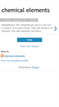 Mobile Screenshot of discoveriesofchemicalelements.blogspot.com