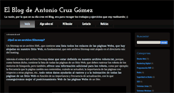 Desktop Screenshot of antoniocruzgomez.blogspot.com