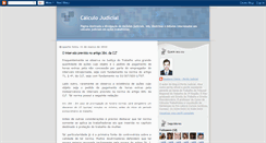 Desktop Screenshot of 1calculojudicial.blogspot.com