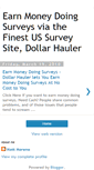 Mobile Screenshot of earnmoney-doingsurveys.blogspot.com