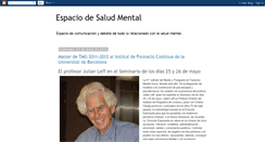 Desktop Screenshot of espaciodesaludmental.blogspot.com