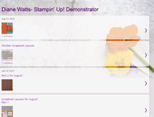 Tablet Screenshot of dianewatts.blogspot.com