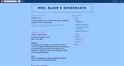 Desktop Screenshot of blairkindergarten.blogspot.com