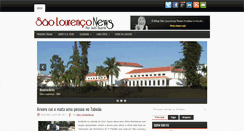 Desktop Screenshot of blogsaolourenconews.blogspot.com