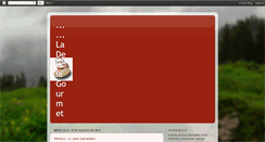 Desktop Screenshot of ladeliciagourmet.blogspot.com