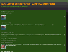 Tablet Screenshot of jaguaresbaloncestobucaramanga.blogspot.com