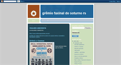 Desktop Screenshot of gremiofaxinaldosoturno.blogspot.com