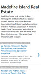 Mobile Screenshot of madelineislandrealestate.blogspot.com