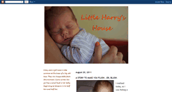 Desktop Screenshot of littleharryshouse.blogspot.com