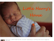 Tablet Screenshot of littleharryshouse.blogspot.com