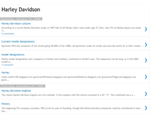 Tablet Screenshot of harleydavidsonbikes.blogspot.com