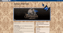 Desktop Screenshot of anna-marine.blogspot.com