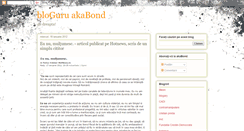 Desktop Screenshot of akabond.blogspot.com