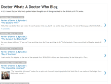 Tablet Screenshot of doctorwhatus.blogspot.com