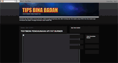 Desktop Screenshot of binabadan-melayu.blogspot.com
