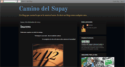 Desktop Screenshot of caminodelsupay.blogspot.com