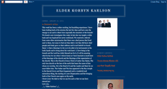 Desktop Screenshot of elderkorbynkarlson.blogspot.com