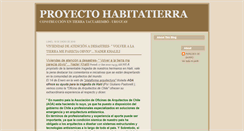 Desktop Screenshot of habitatierra.blogspot.com