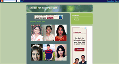 Desktop Screenshot of mirrorbd-model.blogspot.com