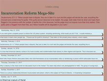 Tablet Screenshot of incarcerationreform.blogspot.com