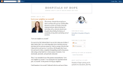 Desktop Screenshot of hospitalsofhope.blogspot.com