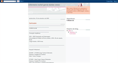 Desktop Screenshot of enfermeirarachel.blogspot.com