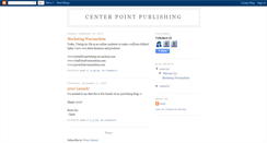 Desktop Screenshot of centerpointpublishing.blogspot.com