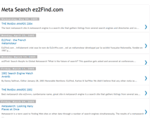 Tablet Screenshot of ez2find.blogspot.com