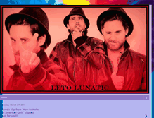 Tablet Screenshot of lunatic4leto.blogspot.com