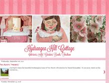 Tablet Screenshot of hydrangeahillcottage.blogspot.com